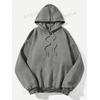 3 İplik Antrasit The Best Baskılı Unisex Hoodie