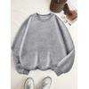 3 İplik Baskısız Unisex Sweatshirt