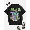 Break It Baskılı T-Shirt 