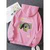 DEADLY PEMBE 3 İPLİK KAPŞONLU SWEAT