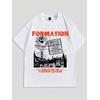 Formatıon Baskılı T-Shirt