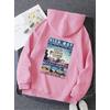 HIGH WAY PEMBE 3 İPLİK KAPŞONLU SWEAT