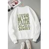 LİVE BY FAİTH NOT BY SIGHT BEYAZ 3 İPLİK SWEAT