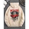 ROUTE BEJ 3 İPLİK KAPŞONLU SWEAT