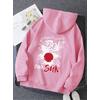 SUMMER STYLE PEMBE 3 İPLİK KAPŞONLU SWEAT