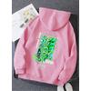 SUPERME PEMBE 3 İPLİK KAPŞONLU SWEAT