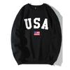 USA SİYAH 3 İPLİK SWEAT